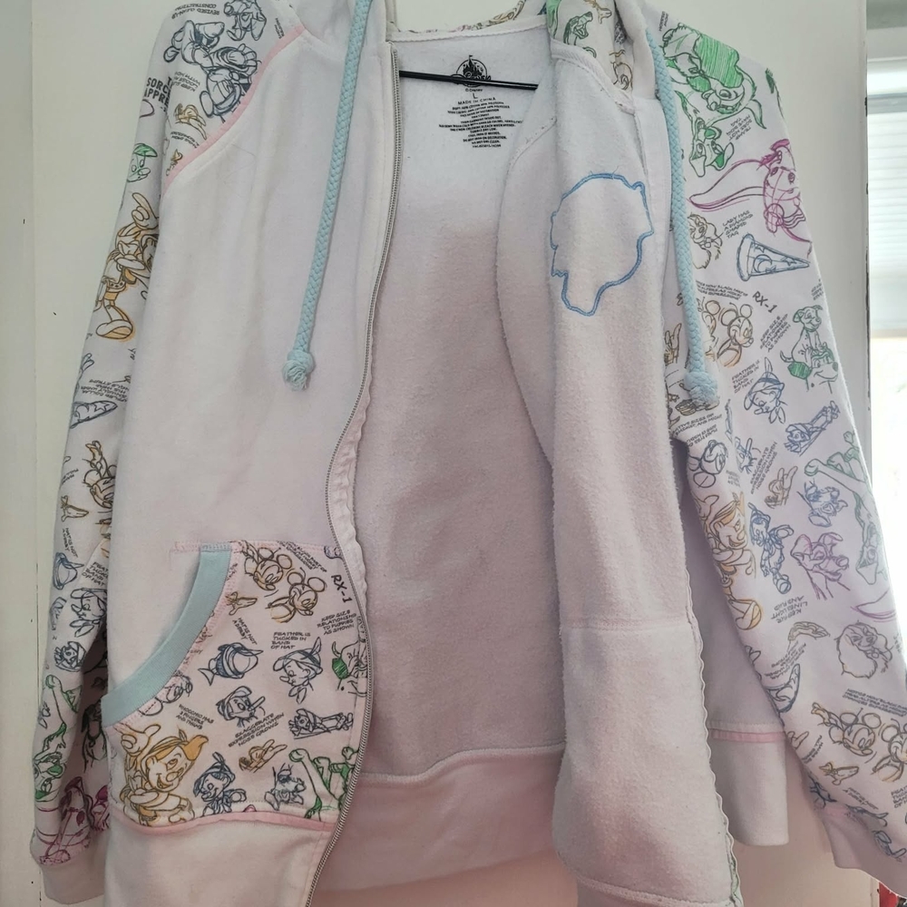 Disney Hoodie Art animation series.